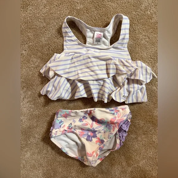 2 Ruffle Butts bathing suit bundle - Picture 2 of 2